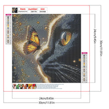 Load image into Gallery viewer, Butterfly-Full Round Diamond Painting-30x30cm