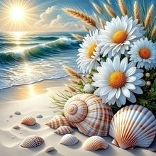 Load image into Gallery viewer, Daisy-Full Round Diamond Painting-30x30cm