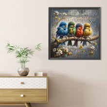 Load image into Gallery viewer, Bird-Full Round Diamond Painting-40x40cm