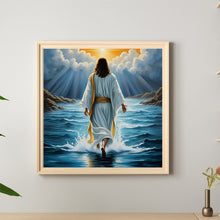 Load image into Gallery viewer, Jesus-Full Round Diamond Painting-30x30cm
