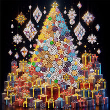 Load image into Gallery viewer, Christmas Tree-Partial Special Diamond Painting-30x30cm