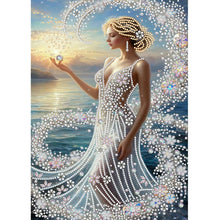 Load image into Gallery viewer, Flower Beauty-Partial Special Diamond Painting-30x40cm