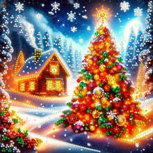 Load image into Gallery viewer, Christmas House-Partial Special Diamond Painting-30x30cm