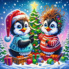 Load image into Gallery viewer, Christmas Reindeer-Partial Special Diamond Painting-30x30cm