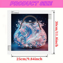 Load image into Gallery viewer, Dreamy Flower Heart-Partial Special Diamond Painting-30x30cm
