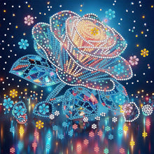 Load image into Gallery viewer, Dreamy Flower Heart-Partial Special Diamond Painting-30x30cm