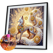 Load image into Gallery viewer, Snow Scene Cat-Partial Special Diamond Painting-30x30cm
