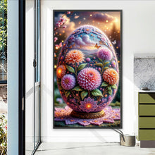 Load image into Gallery viewer, Flowers-Full Round Diamond Painting-40x70cm-Large Size
