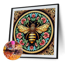 Load image into Gallery viewer, Bee-Full Round Diamond Painting-40x40cm