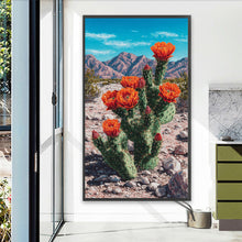 Load image into Gallery viewer, Cactus-Full Round Diamond Painting-40x70cm-Large Size