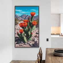 Load image into Gallery viewer, Cactus-Full Round Diamond Painting-40x70cm-Large Size