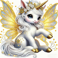 Load image into Gallery viewer, Unicorn-Partial Special Diamond Painting-30x30cm