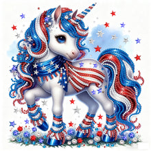 Load image into Gallery viewer, Unicorn-Partial Special Diamond Painting-30x30cm