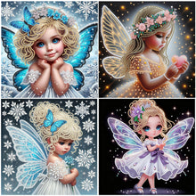 Load image into Gallery viewer, Fairy Girl-Partial Special Diamond Painting-30x30cm