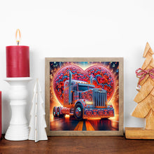 Load image into Gallery viewer, Heart Car-Partial Special Diamond Painting-30x30cm