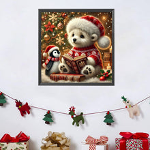 Load image into Gallery viewer, Bear-Full Square Diamond Painting-30x30cm
