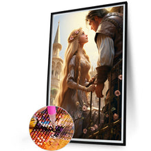 Load image into Gallery viewer, Rapunzel-Full Round Diamond Painting-40x60cm-Large Size