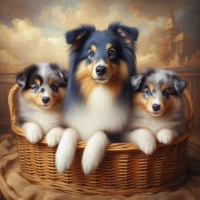 Load image into Gallery viewer, Dog-Full Round Diamond Painting-40x40cm
