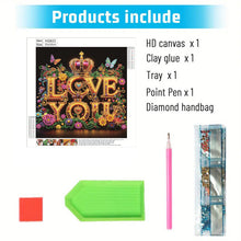 Load image into Gallery viewer, LOVE-Partial Special Diamond Painting-30x30cm