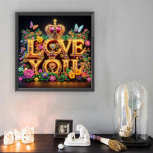 Load image into Gallery viewer, LOVE-Partial Special Diamond Painting-30x30cm