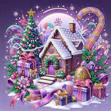 Load image into Gallery viewer, Witch Hat House-Partial Special Diamond Painting-30x30cm