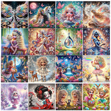 Load image into Gallery viewer, Mermaid Fairy Girl-Partial Special Diamond Painting-30x30cm
