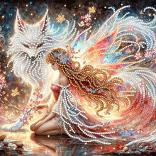 Load image into Gallery viewer, Mermaid Fairy Girl-Partial Special Diamond Painting-30x30cm