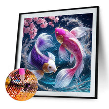 Load image into Gallery viewer, Fish-Full Round Diamond Painting-40x40cm