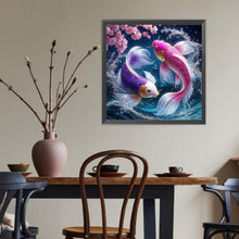 Load image into Gallery viewer, Fish-Full Round Diamond Painting-40x40cm