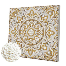 Load image into Gallery viewer, Elegant Girl-Partial Pearl Painting Kit with Frame-25x25cm