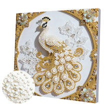 Load image into Gallery viewer, Elegant Girl-Partial Pearl Painting Kit with Frame-25x25cm