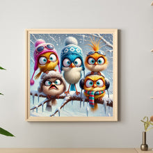 Load image into Gallery viewer, Bird-Full Round Diamond Painting-30x30cm