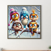 Load image into Gallery viewer, Bird-Full Round Diamond Painting-30x30cm