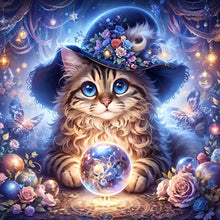 Load image into Gallery viewer, Cat-Full Square Diamond Painting-30x30cm