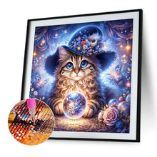 Load image into Gallery viewer, Cat-Full Square Diamond Painting-30x30cm