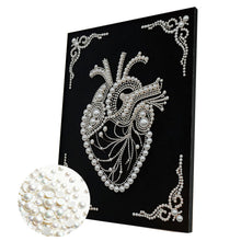 Load image into Gallery viewer, Jellyfish-Partial Pearl Painting Kit with Frame-30x40cm