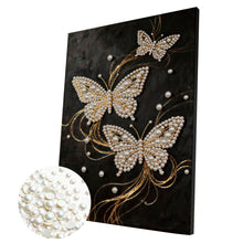 Load image into Gallery viewer, Jellyfish-Partial Pearl Painting Kit with Frame-30x40cm