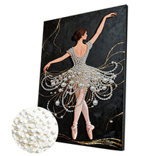 Load image into Gallery viewer, Jellyfish-Partial Pearl Painting Kit with Frame-30x40cm