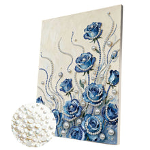 Load image into Gallery viewer, Unicorn-Partial Pearl Painting Kit with Frame-30x40cm