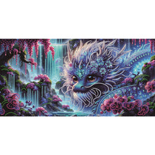 Load image into Gallery viewer, Dreamy Divine Dragon-Partial Special Diamond Painting-60x30cm-Large Size