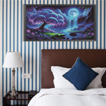 Load image into Gallery viewer, Dreamy Lake Scenery-Partial Special Diamond Painting-60x30cm-Large Size