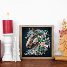 Load image into Gallery viewer, Horse-Partial Special Diamond Painting-30x30cm
