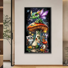 Load image into Gallery viewer, Dragon-Full Square Diamond Painting-40x70cm-Large Size