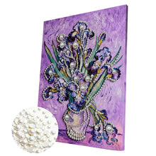 Load image into Gallery viewer, Lotus-Partial Pearl Painting Kit with Frame-30x40cm