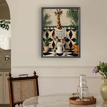 Load image into Gallery viewer, Deer-Full Round Diamond Painting-30x40cm