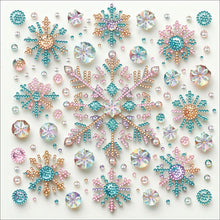Load image into Gallery viewer, Snowflake-Partial Special Diamond Painting-30x30cm
