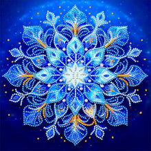 Load image into Gallery viewer, Snowflake-Partial Special Diamond Painting-30x30cm