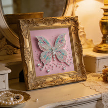 Load image into Gallery viewer, Butterfly-Partial Special Diamond Painting-30x30cm