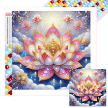 Load image into Gallery viewer, Lotus Flower3-Full Square Diamond Painting-40x40cm