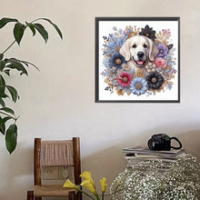 Load image into Gallery viewer, Dog2-Full Square Diamond Painting-40x40cm